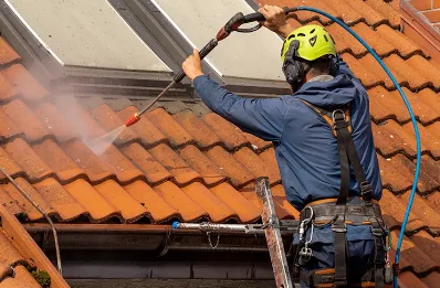 Démoussage et hydrofuge de toiture à Talais